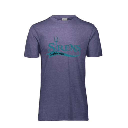 [FTSCUBRY-AS-LOGO2] Decker Men's Tri-Blend T-Shirt - Short Sleeve (Adult S, Royal, Logo 2)